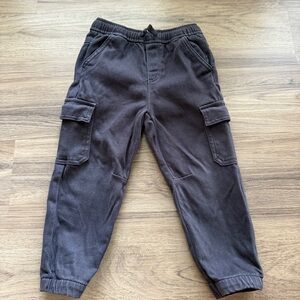 Zara Kids Black Cargo Sweatpants